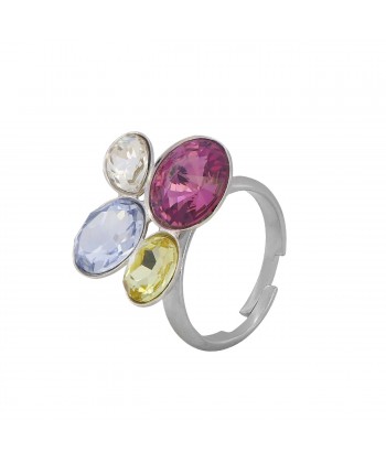 Malu Βijoux - Δαχτυλίδι από Τιτάνιο με Πέτρες Swarovski (Sunset) No: One size Malu Βijoux - Δαχτυλίδι από Τιτάνιο με Πέτρες Swarovski (Sunset) No: One size