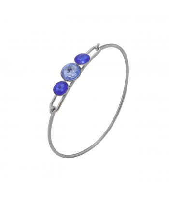 Malu Βijoux - Bali Χειροπέδα από Τιτάνιο με Πέτρες Swarovski (Light Sapphire) Malu Βijoux - Bali Χειροπέδα από Τιτάνιο με Πέτρες Swarovski (Light Sapphire)