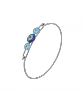 Malu Βijoux - Bali Χειροπέδα από Τιτάνιο με Πέτρες Swarovski (Bermuda Blue) Malu Βijoux - Bali Χειροπέδα από Τιτάνιο με Πέτρες Swarovski (Bermuda Blue)