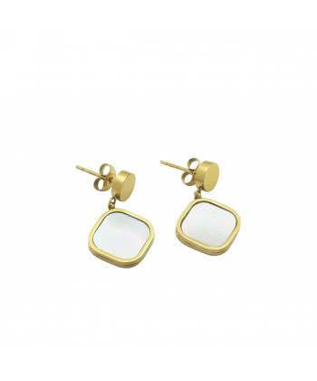 Γυναικεία Σκουλαρίκια Από Ατσάλι σε Χρυσό Χρώμα 