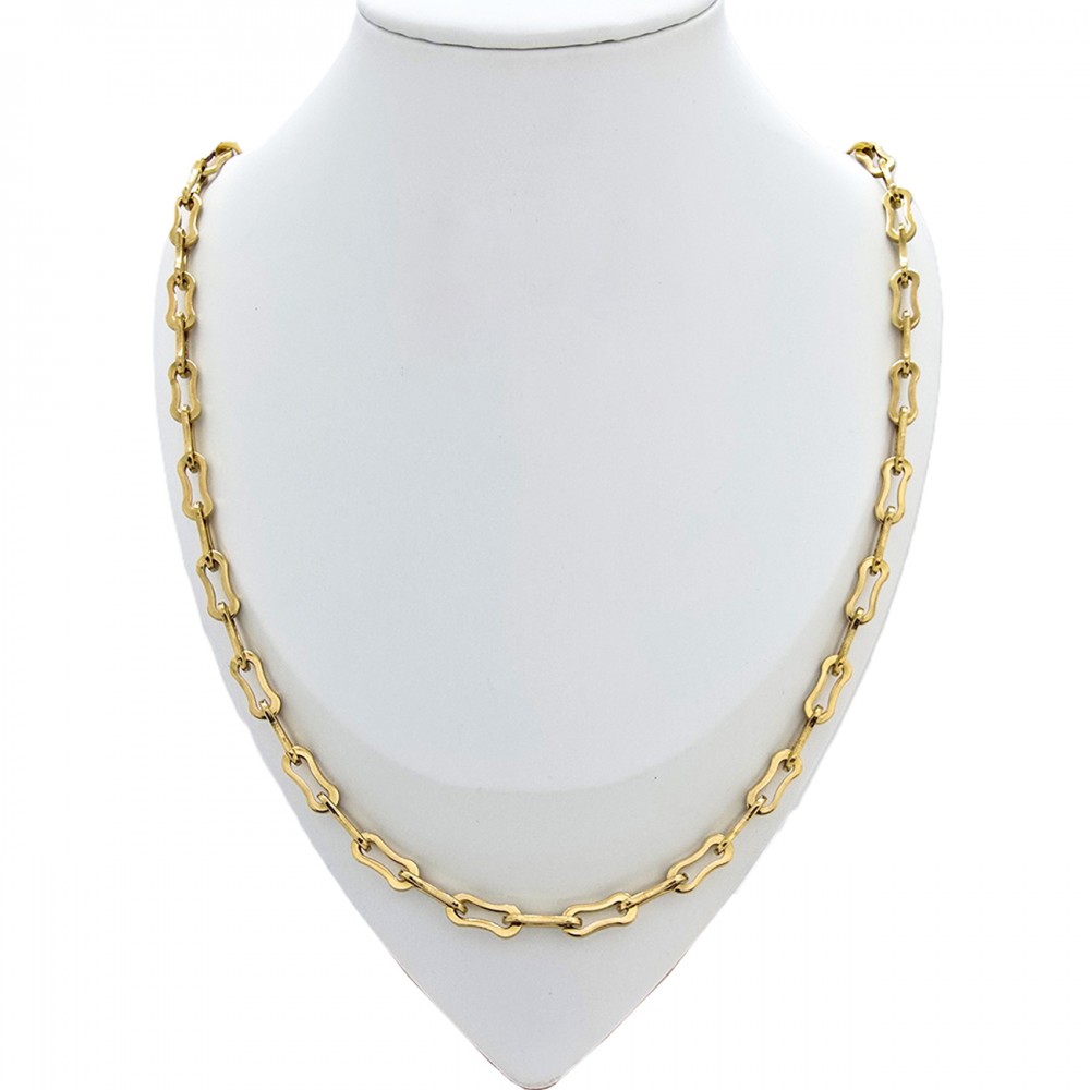 Αλυσίδα Λαιμού σε Χρυσό Χρώμα 60cm