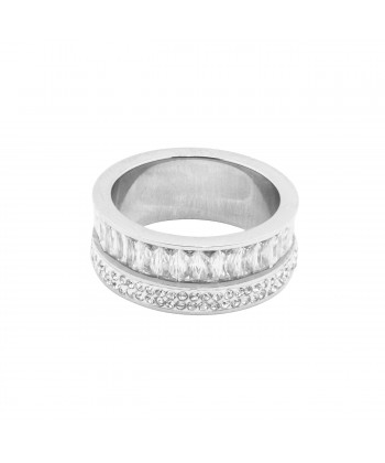 Δαχτυλίδι από ατσάλι σε Ασημί Χρώμα Νο:17 Δαχτυλίδι από ατσάλι σε Ασημί Χρώμα Νο:17