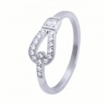 Δαχτυλίδι από ατσάλι σε Ασημί Χρώμα No: 18