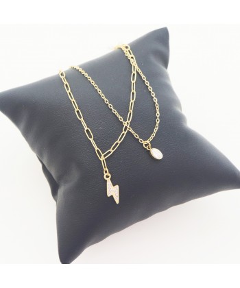 Γυναικείο Βραχιόλι - Αλυσίδα με Ζιργκόν από Ατσάλι σε Χρυσό Χρώμα με Αυξομειωτή  