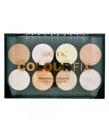 Technic Colour - Fix Highlighter Palette Poudre "Illuminatrice" (15.6gr)