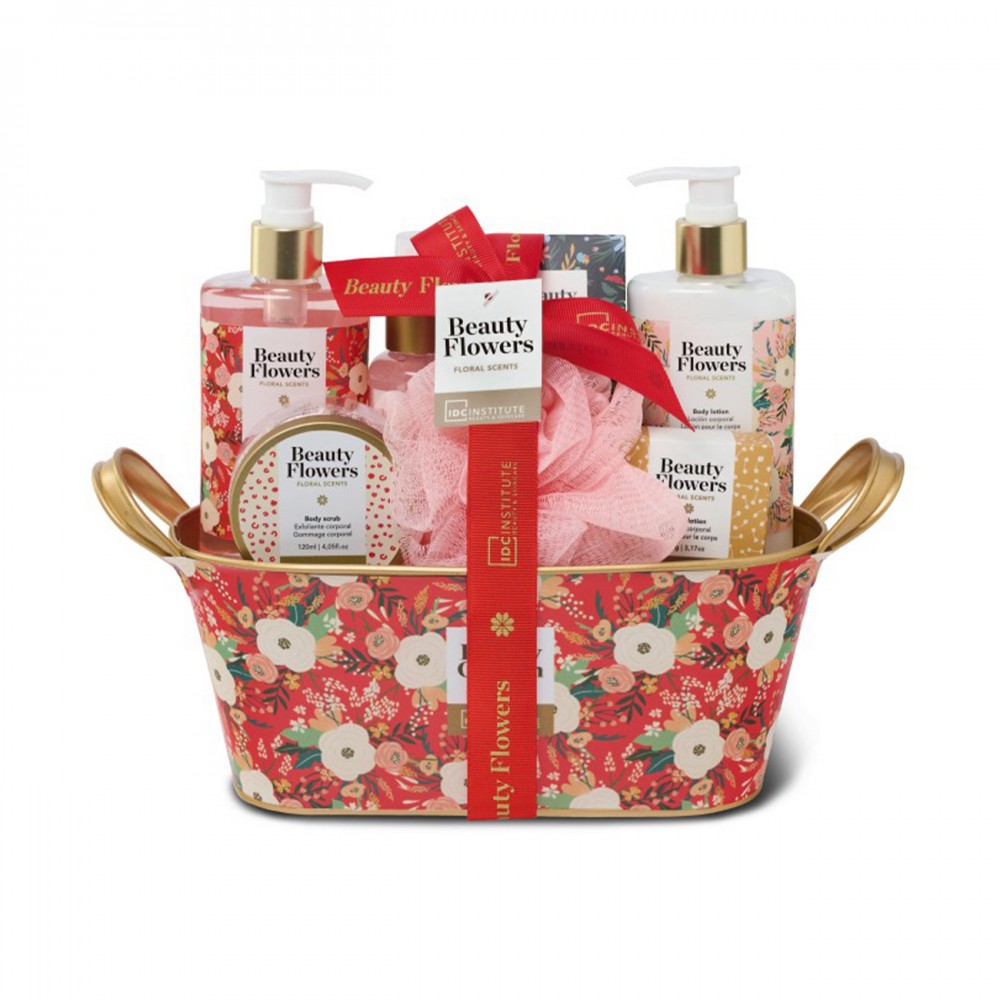 IDC Institute scented flowers Bath Set 7p