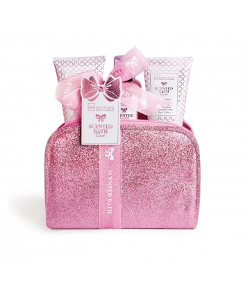 IDC Institute Scented Bath "Rose" Gift Set -Shower Gel, Shampo & Body Lotion Σετ Δώρου