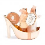 IDC Institute Scented Bath Orange & Cinnamon Σετ Περιποίησης για Καθαρισμό Σώματος 4τμχ