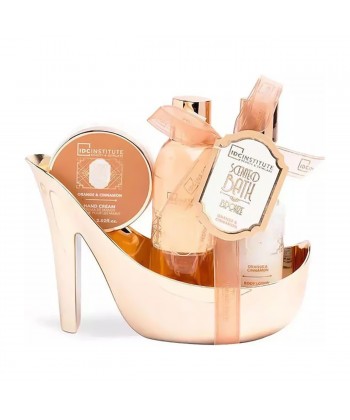 IDC Institute Scented Bath Orange & Cinnamon Σετ Περιποίησης για Καθαρισμό Σώματος 4τμχ