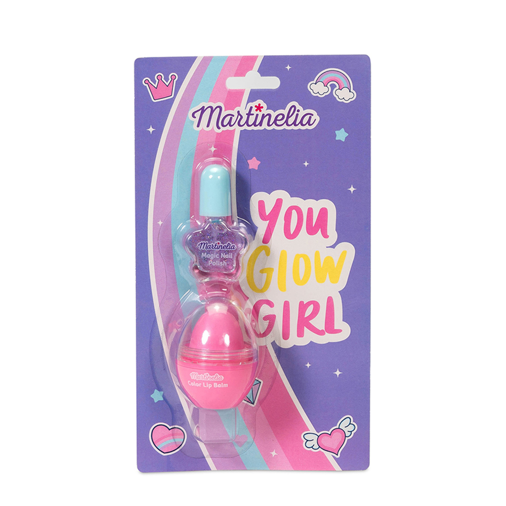 Martinelia You Glow Girl Σετ "Lip Balm & Nail Polish"